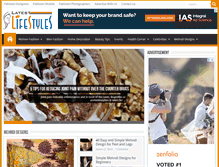 Tablet Screenshot of latestlifestyles.com